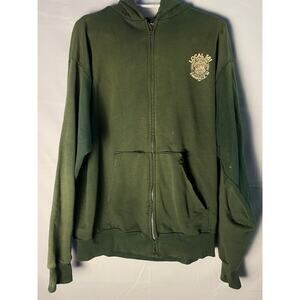 Vintage Fruit of the Loom LOCAL 561 LiUNA Evansville, IN Green Hoodie Men's XL